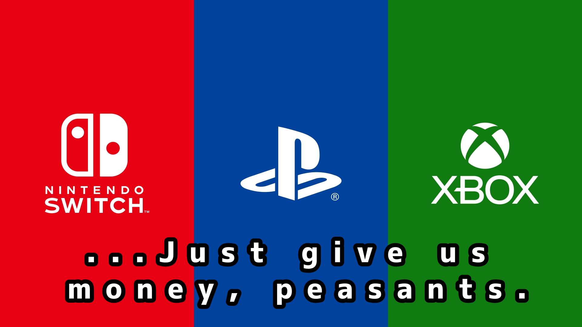 Gaming: That thing you can no longer afford.